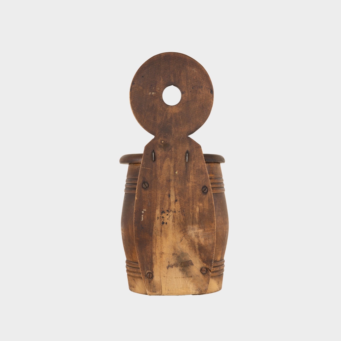 Vintage Wood Salt Cellar, Pennsylvania