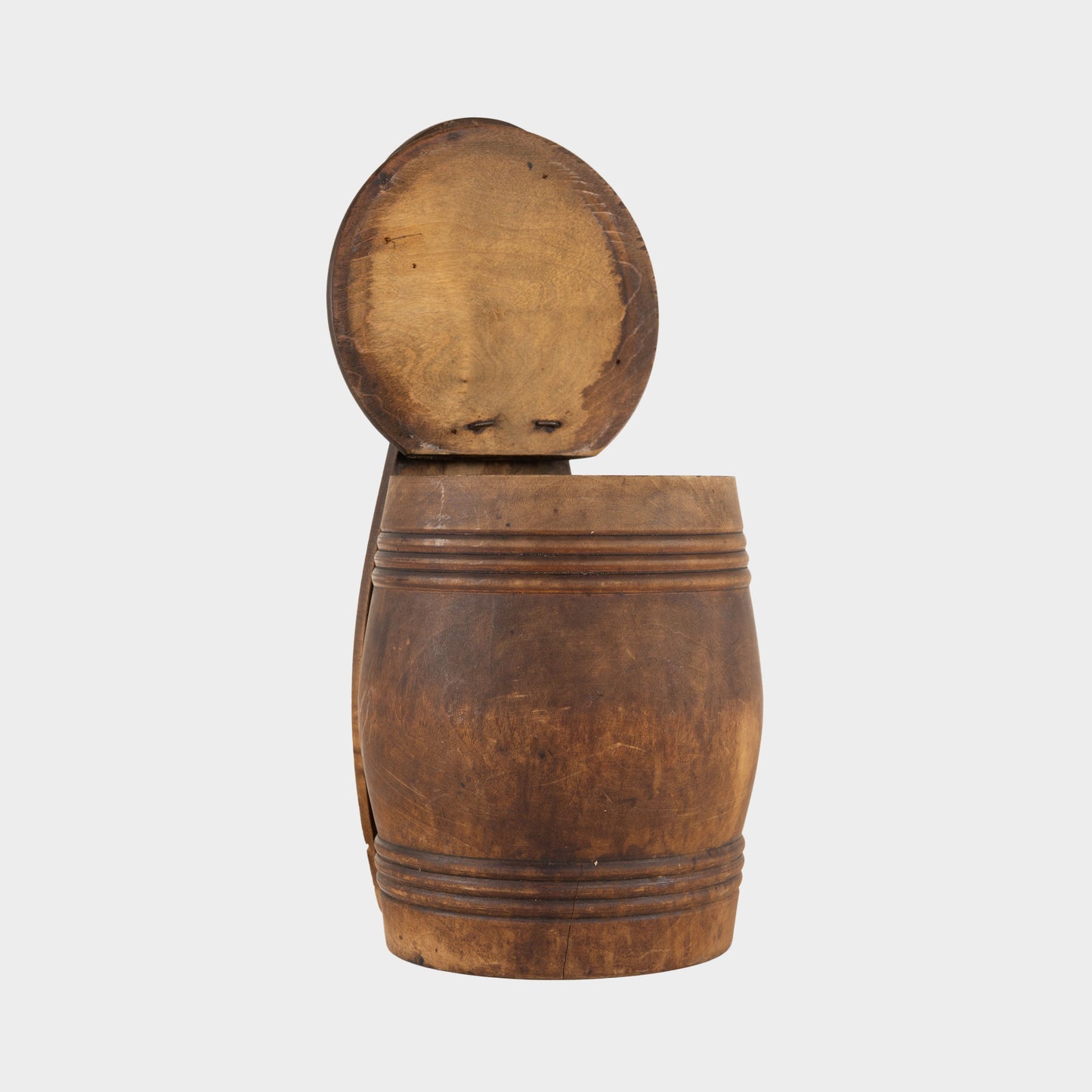 Vintage Wood Salt Cellar, Pennsylvania