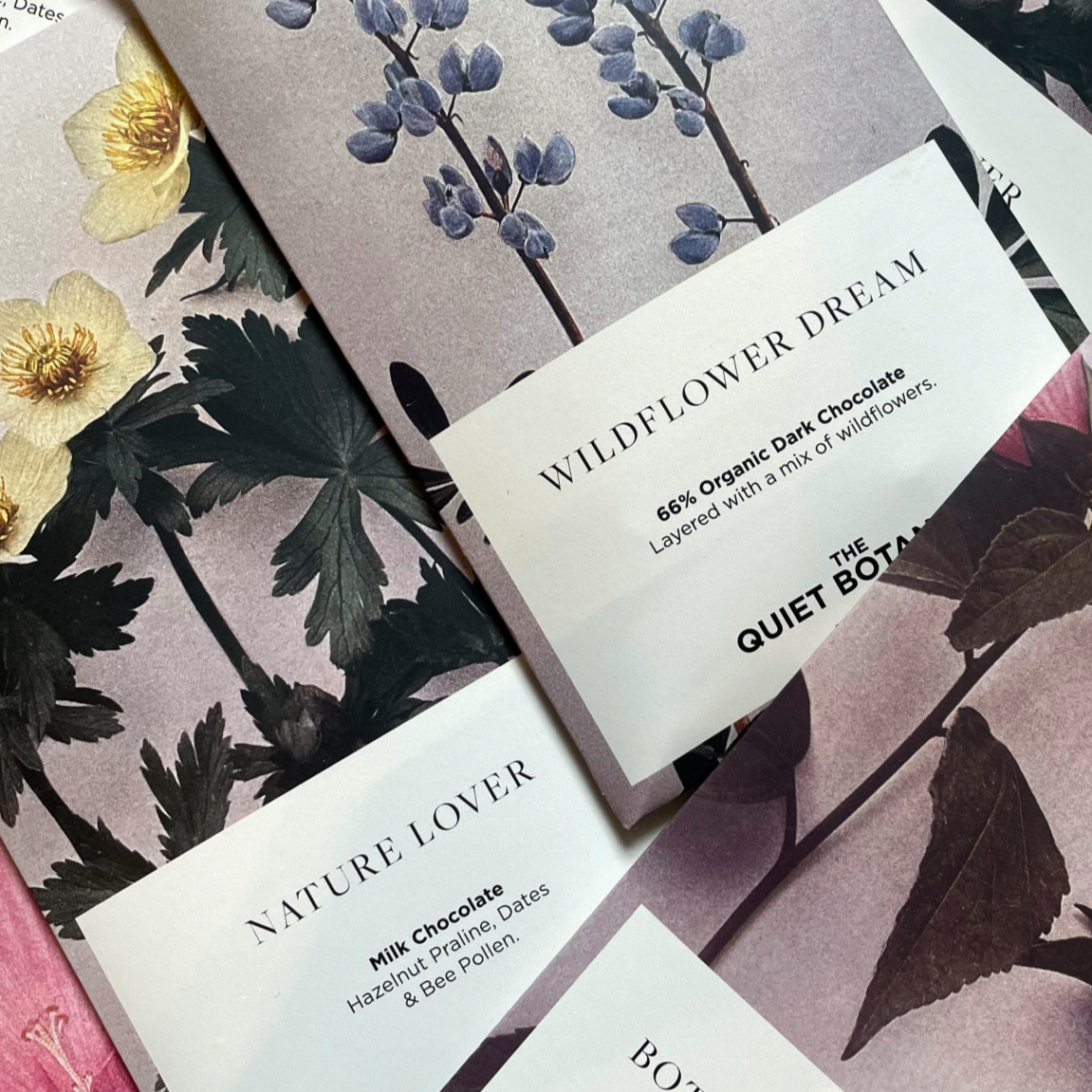 The Quiet Botanist Chocolate Bars