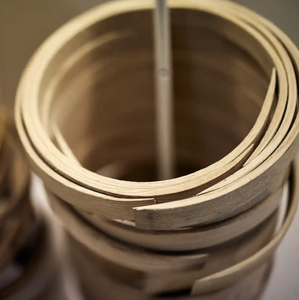 Handmade Bent Ash and Copper English Garden Riddle and Sieve