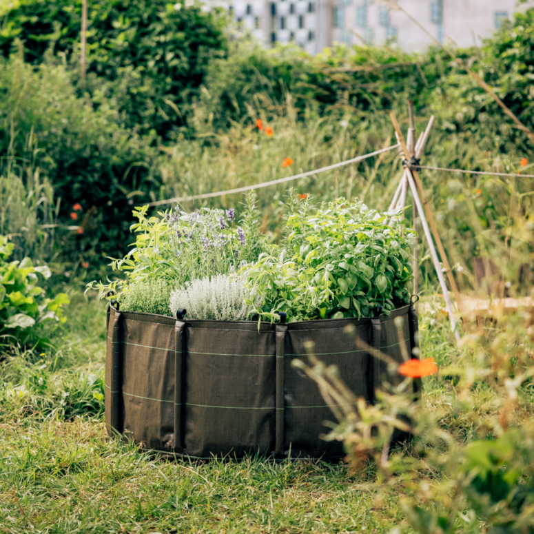 French Geotextile Portable Planter-Round
