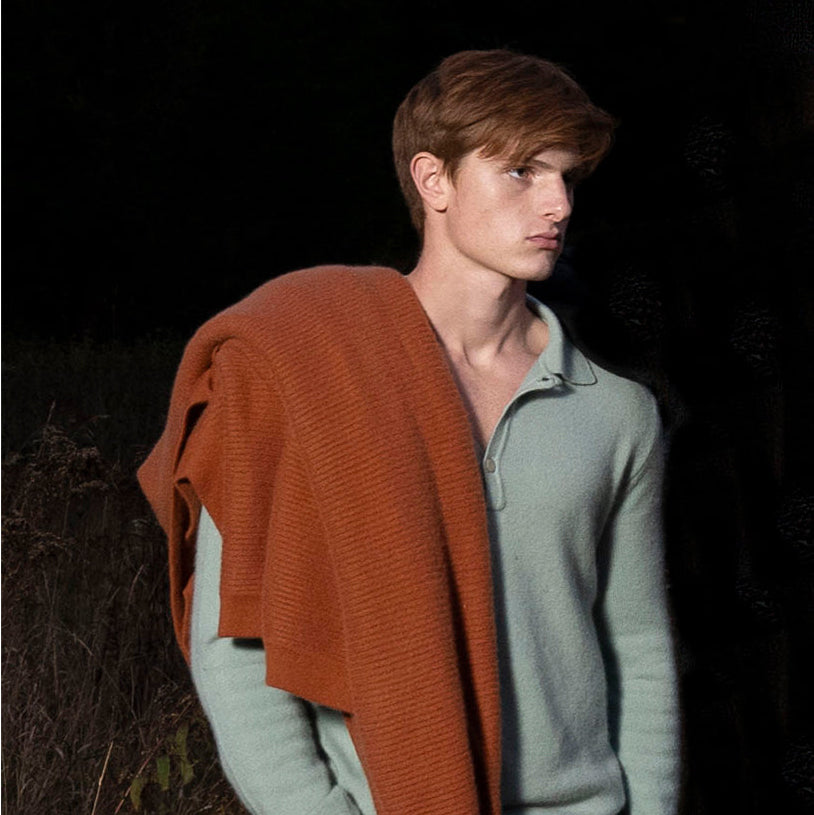 Himalayan Cashmere Rugby Sweater