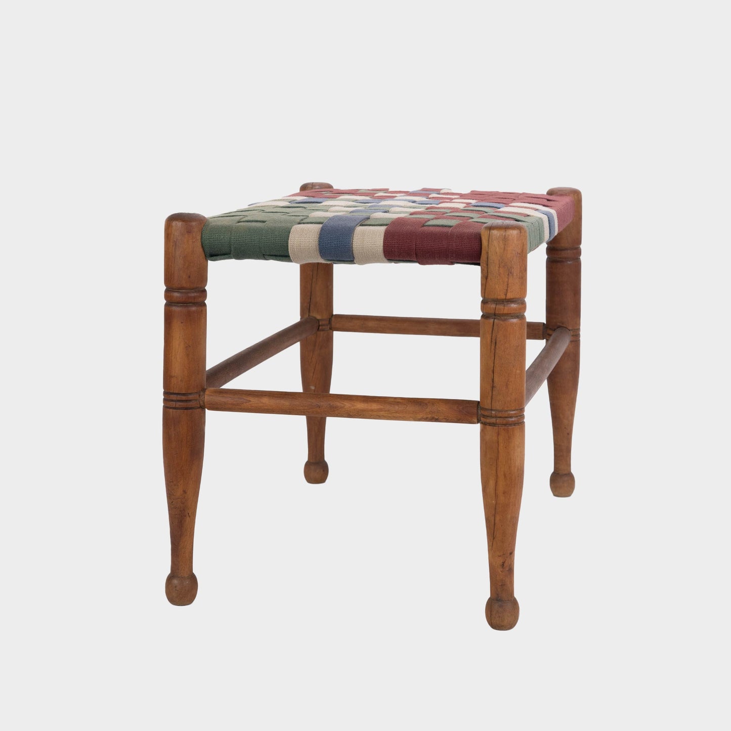 Vintage Shaker Tape Stool, New York