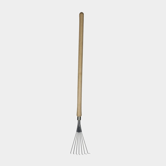 Sneeboer Raised Bed Leaf Rake 7 Tine