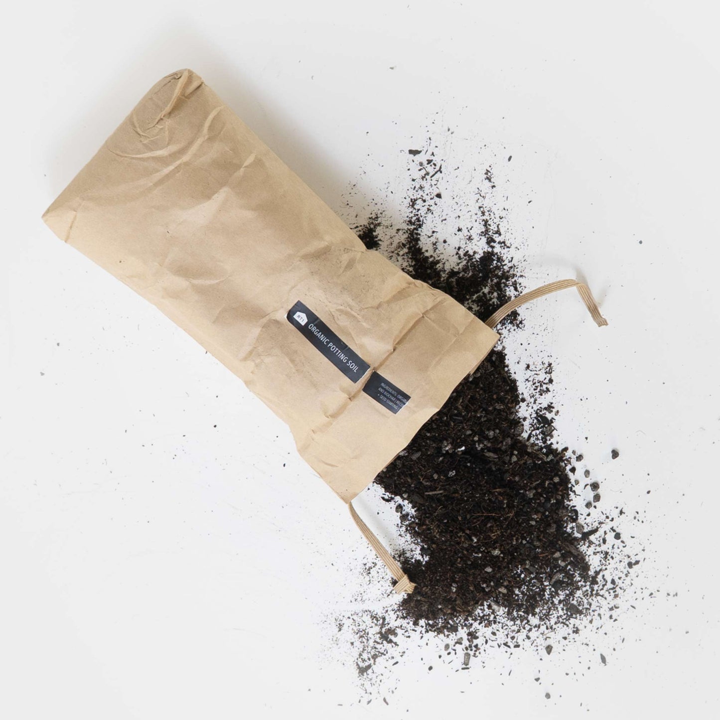 Organic Potting Soil in a Japanese Rice Bag