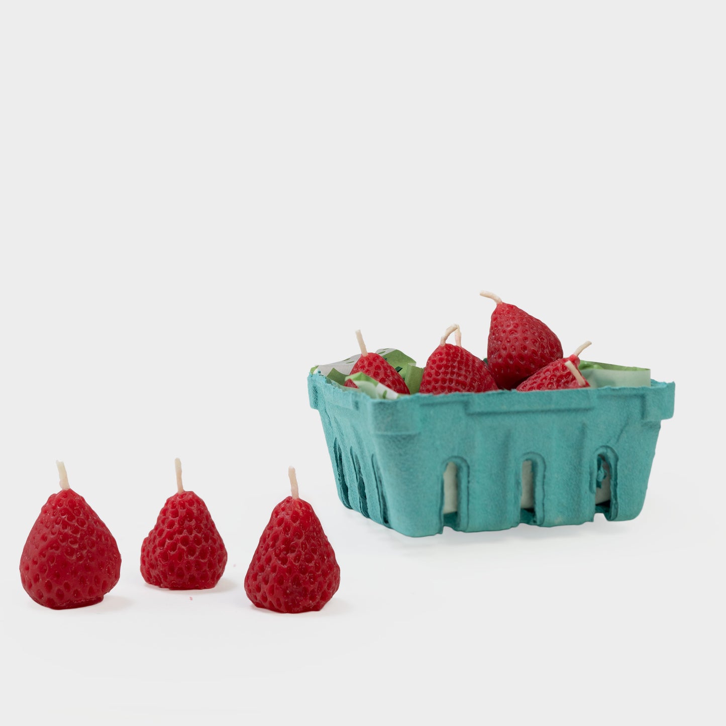 Organic Beeswax Berries and Cherries Birthday Candles