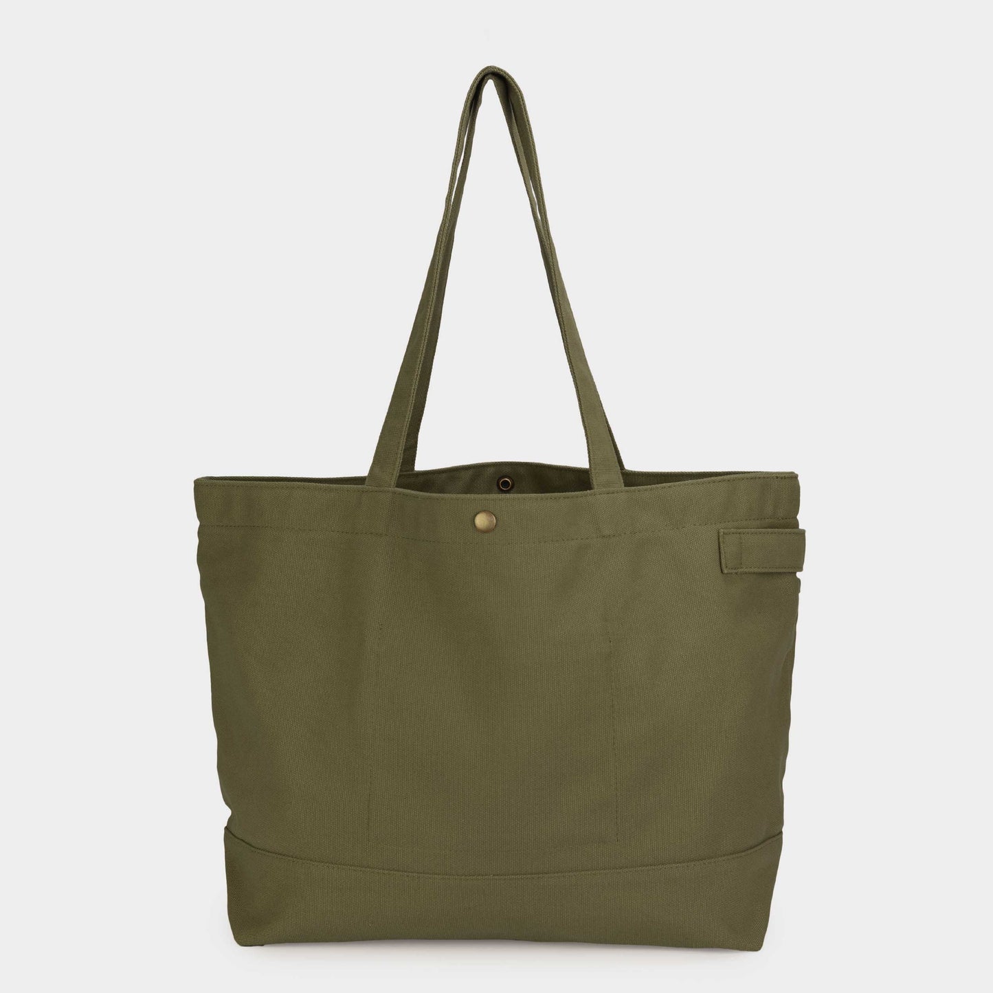 Gardenheir Cotton Canvas Tote Bag in Olive