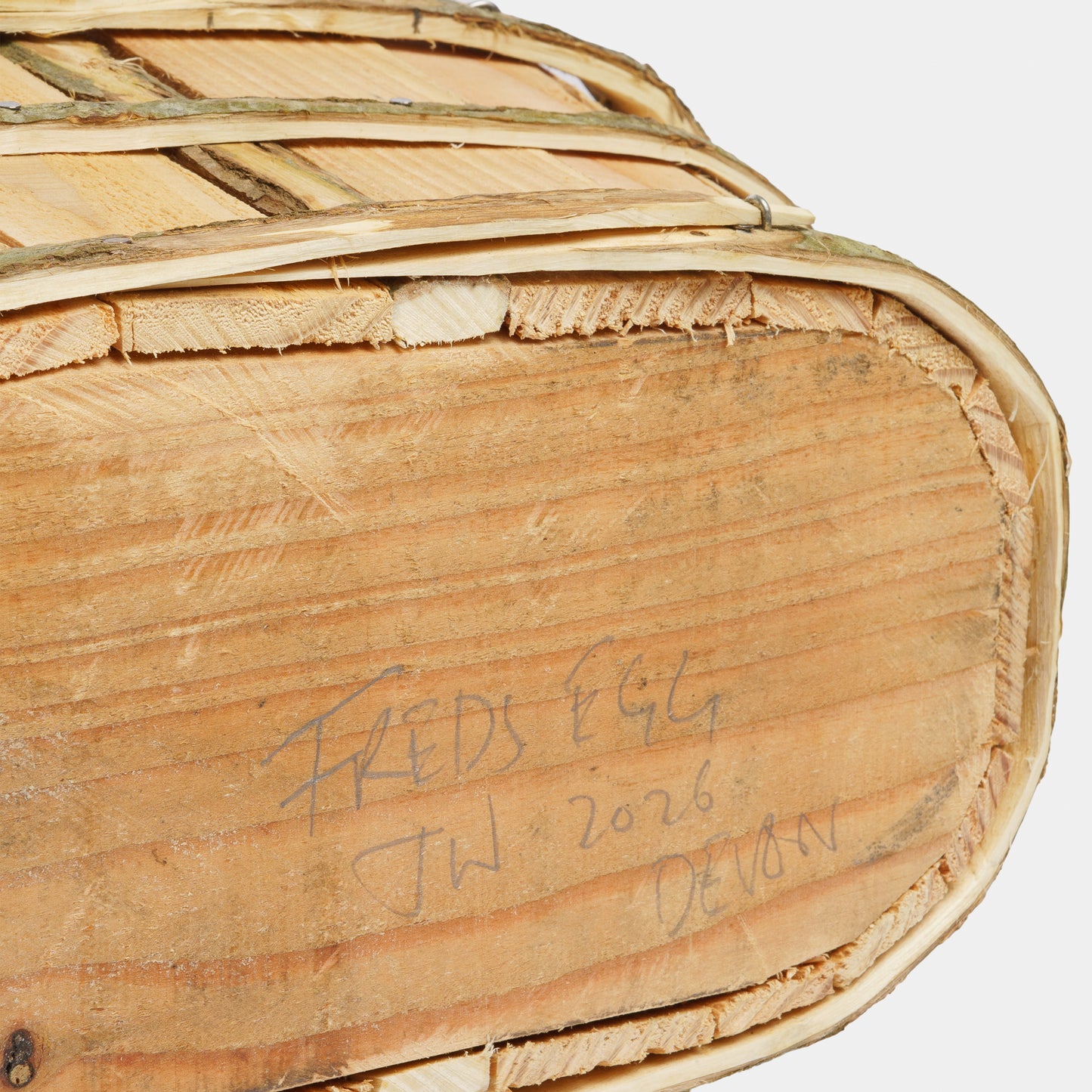 Traditional Handmade English Egg Basket