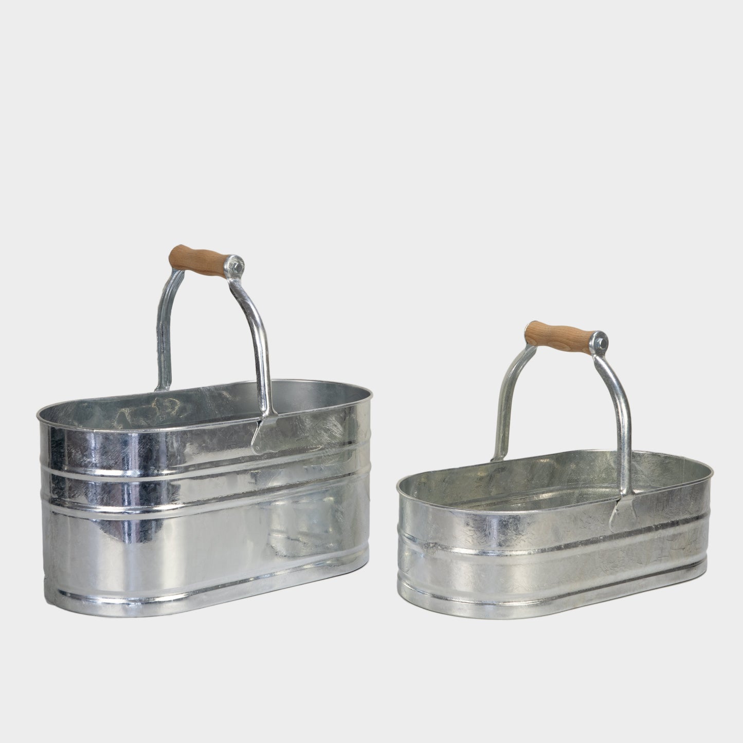 European Galvanized Garden Trug