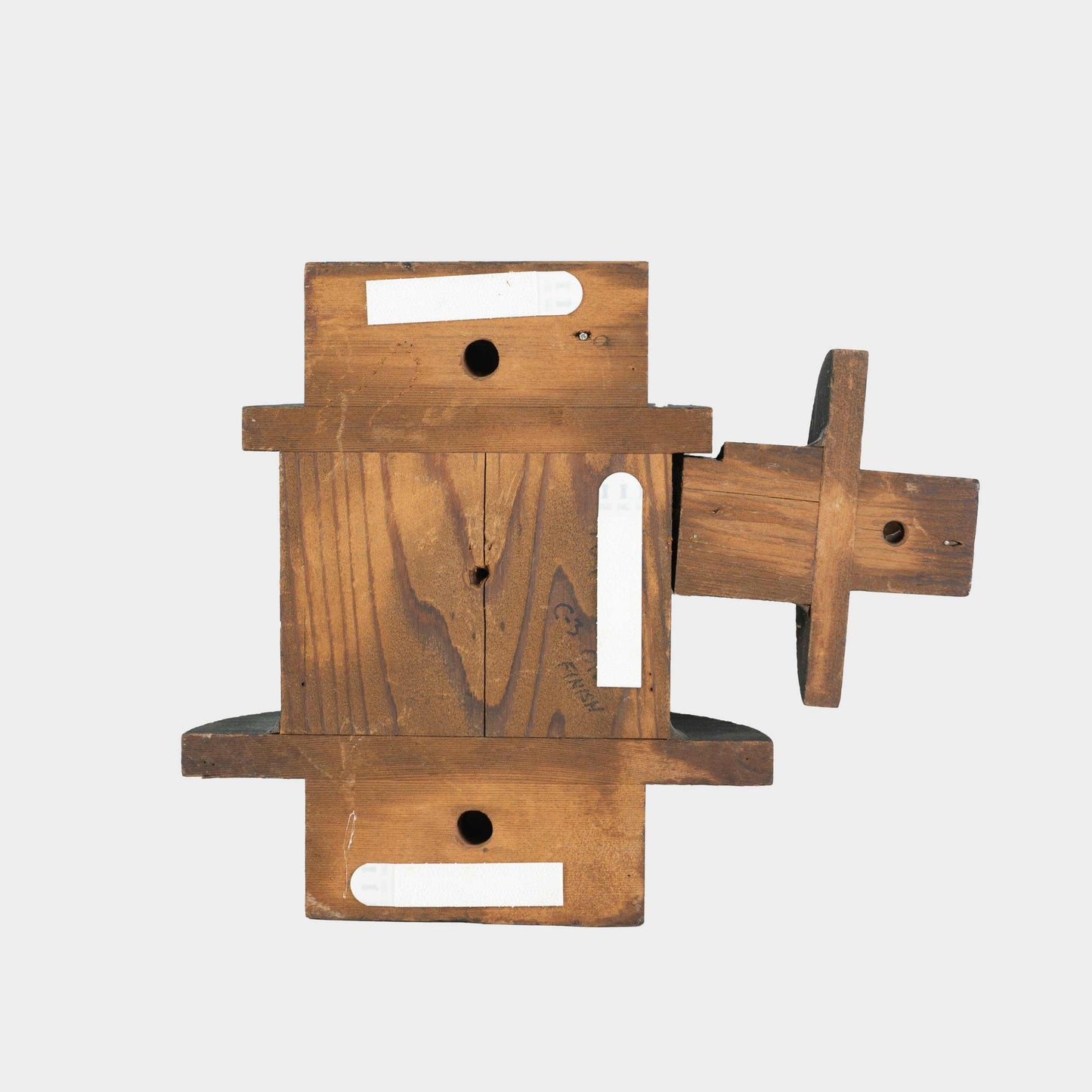Vintage Abstract Wood Mold Sculpture #2, Vermont, 20th C.