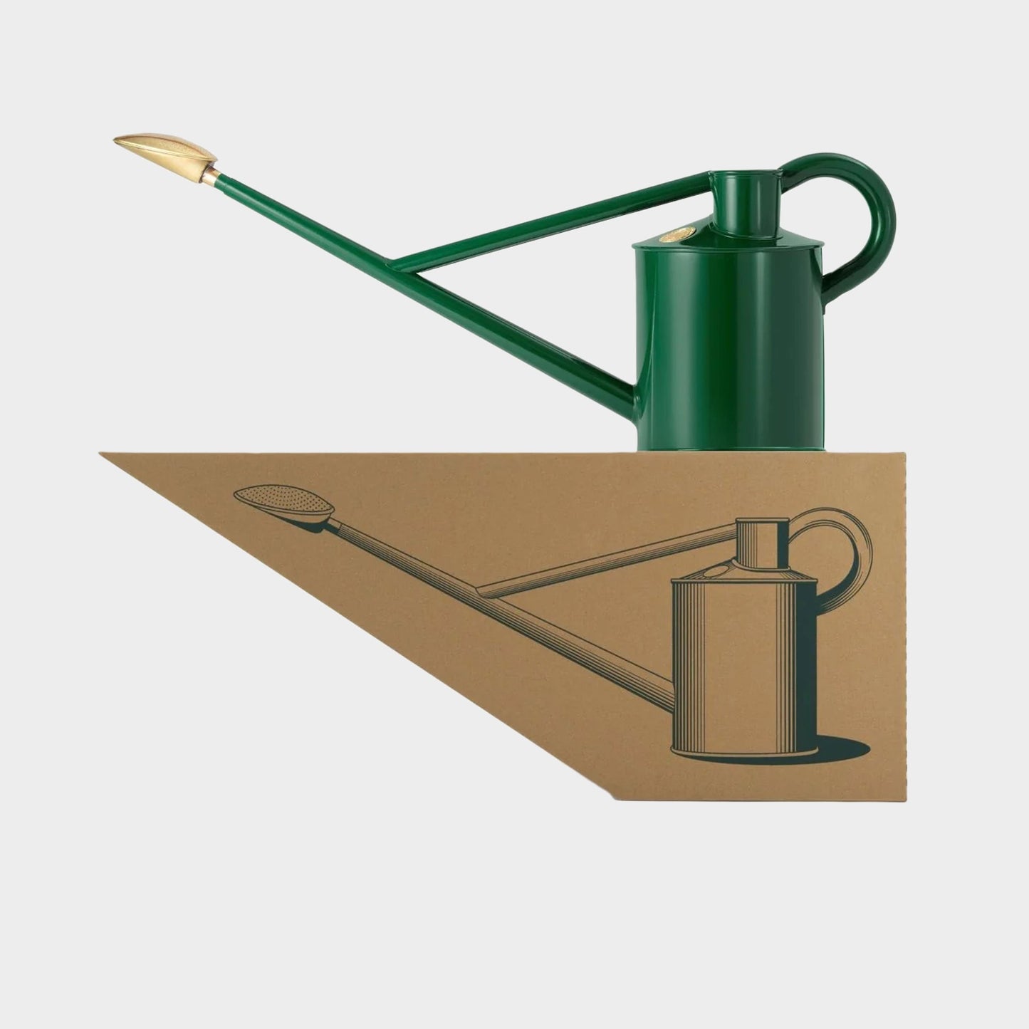 Haws England 1 Gallon Long Reach Watering Can in Green- Professional Series