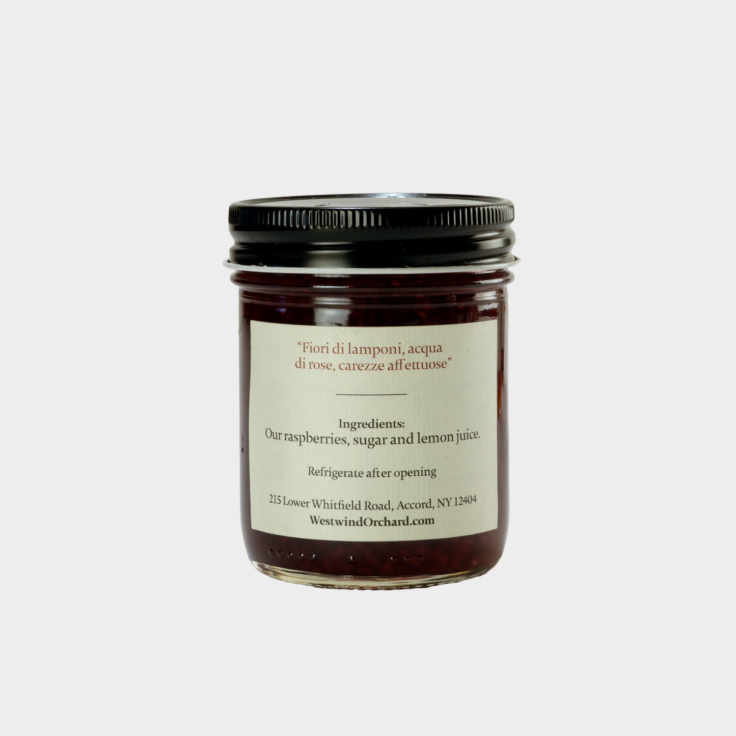 Westwind Orchard Raspberry Jam