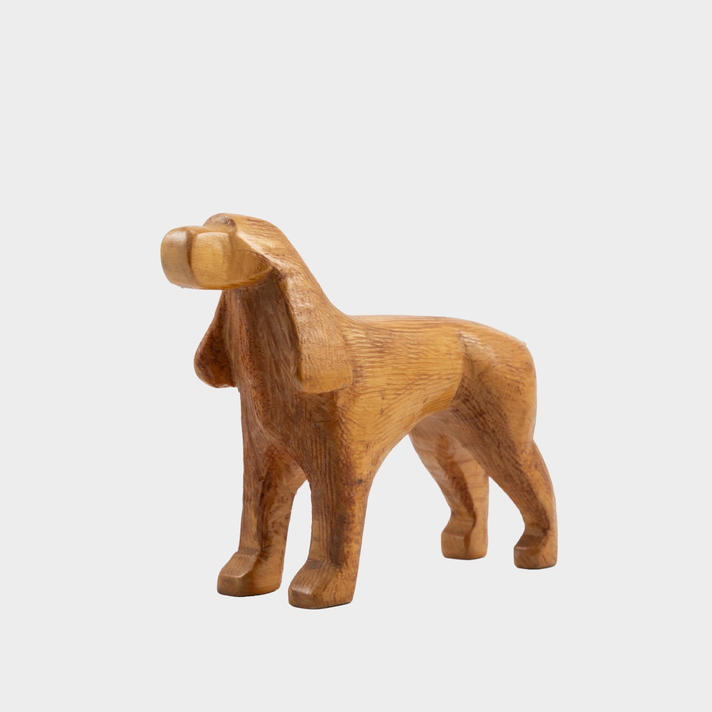 Vintage Carved Dog