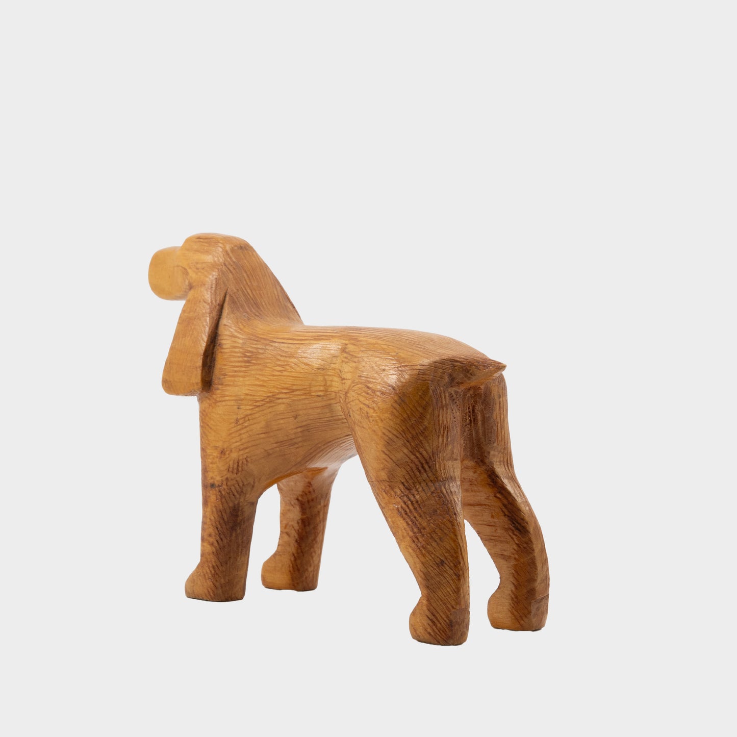 Vintage Carved Dog