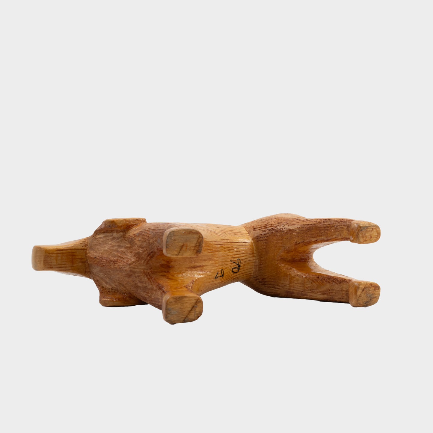 Vintage Carved Dog