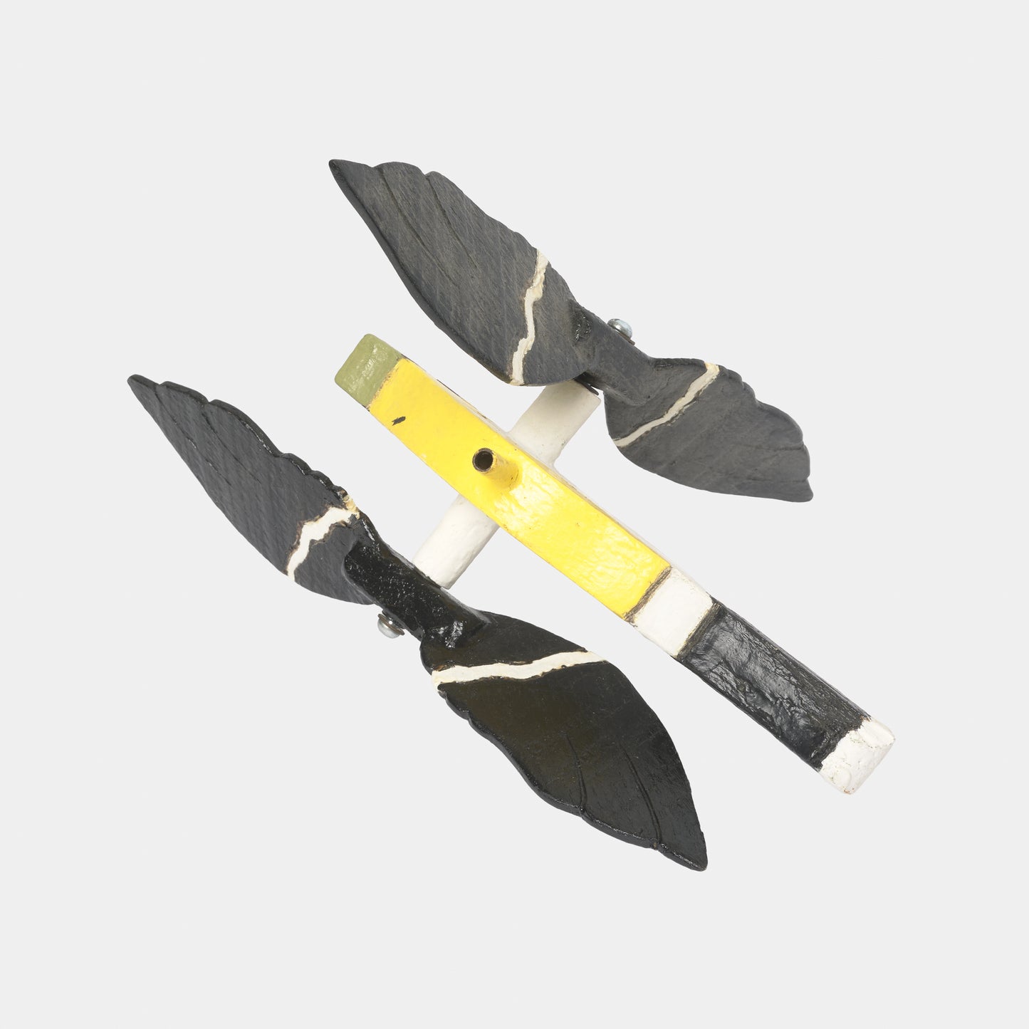 Vintage Wooden Whirligig - Goldfinch