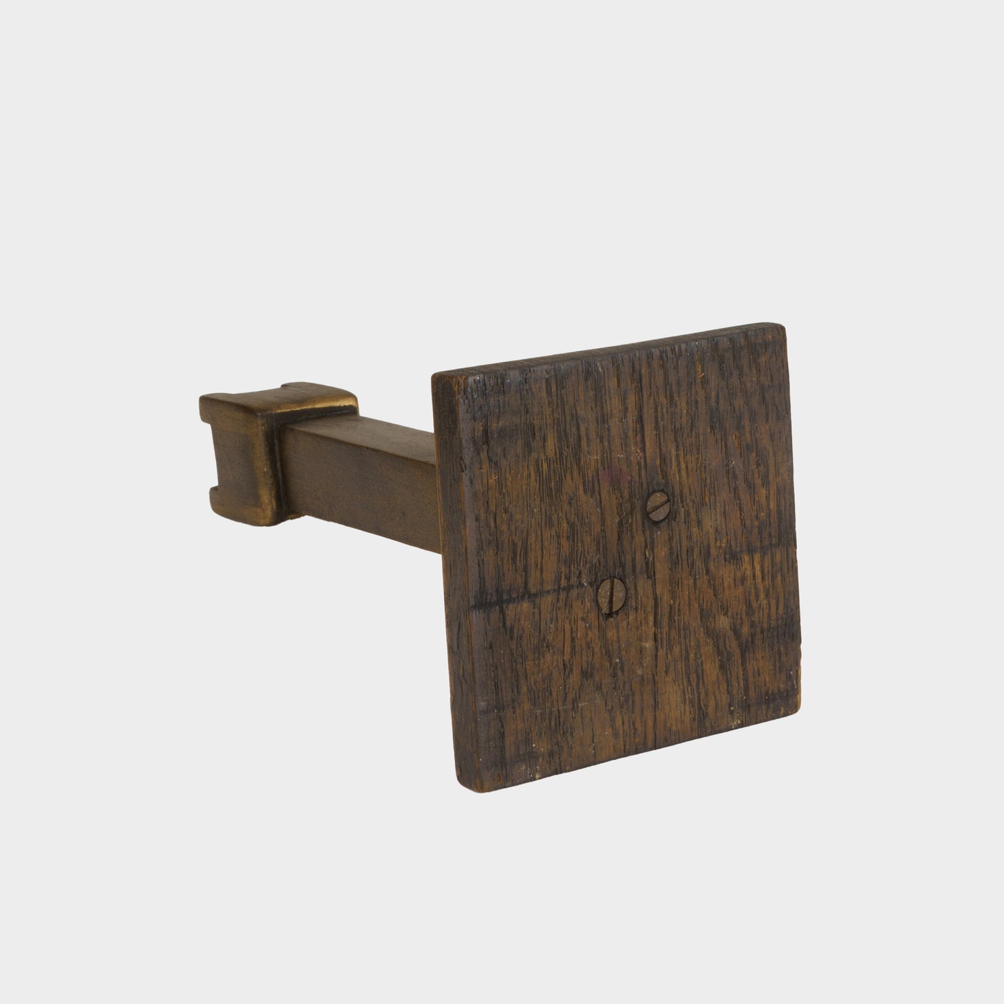 Vintage Folk Carved Candlestick