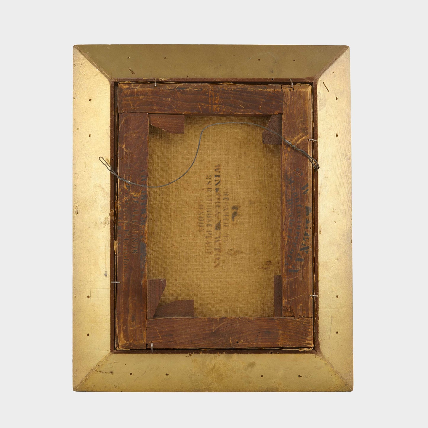 Antique Painting of Woman with Cow, France