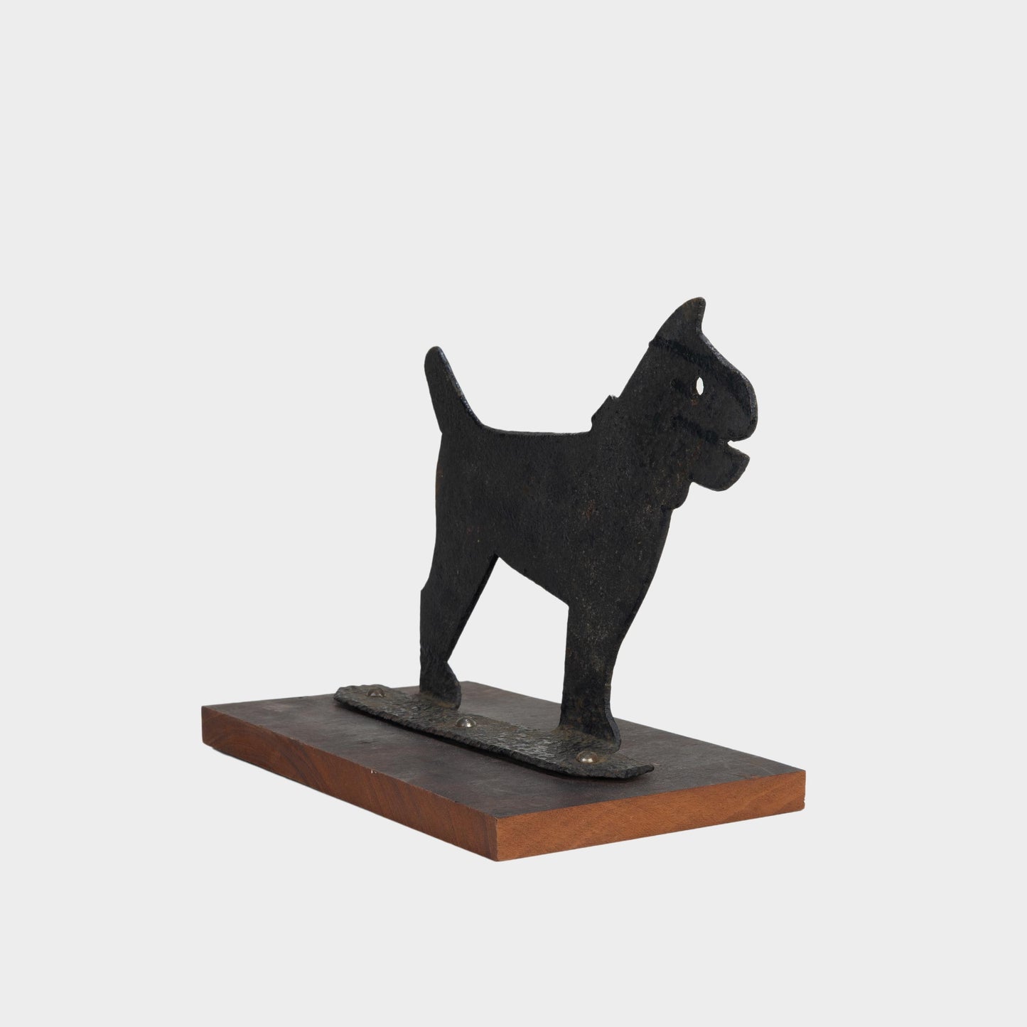Antique Cast Iron Dog Sculpture/Boot Scraper