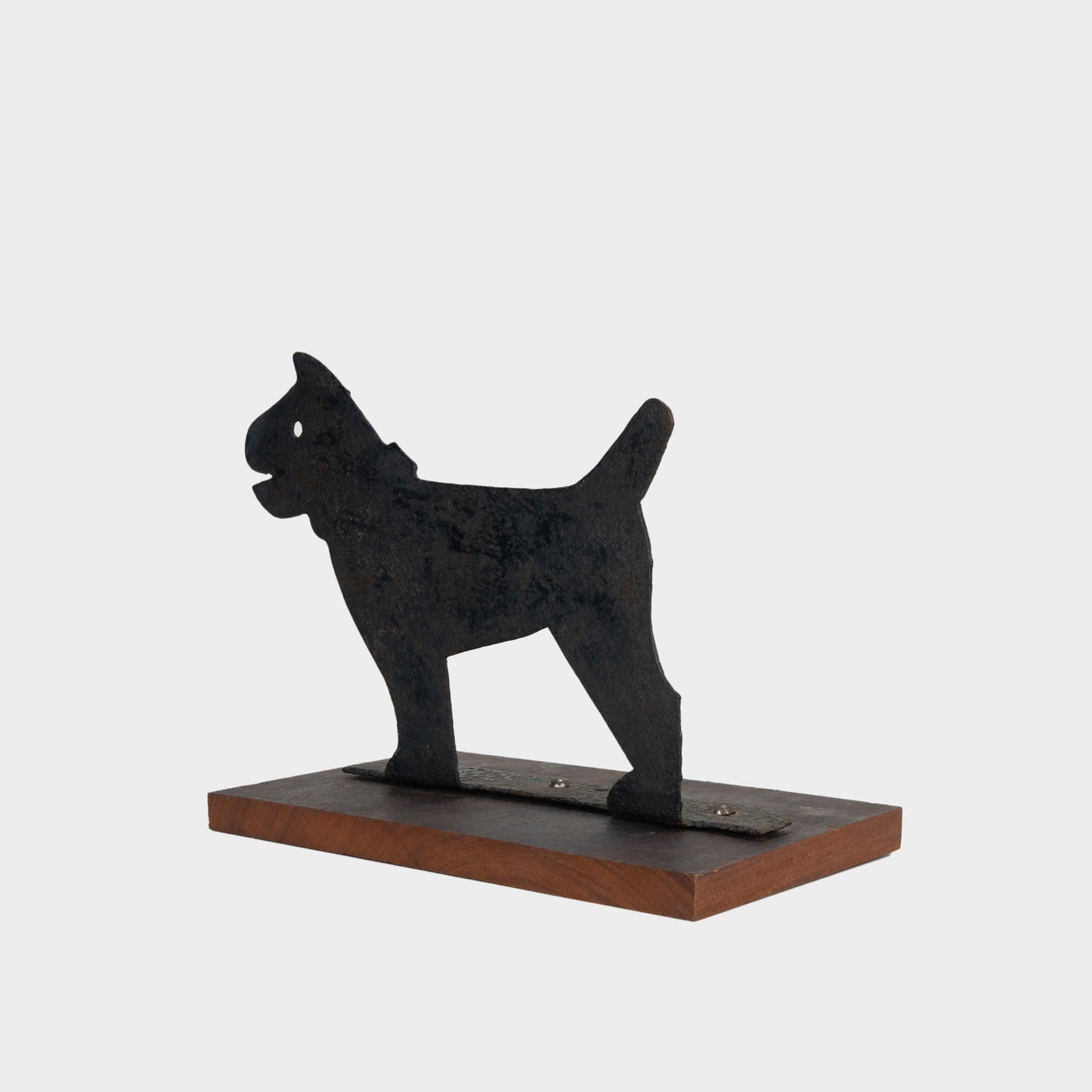 Antique Cast Iron Dog Sculpture/Boot Scraper