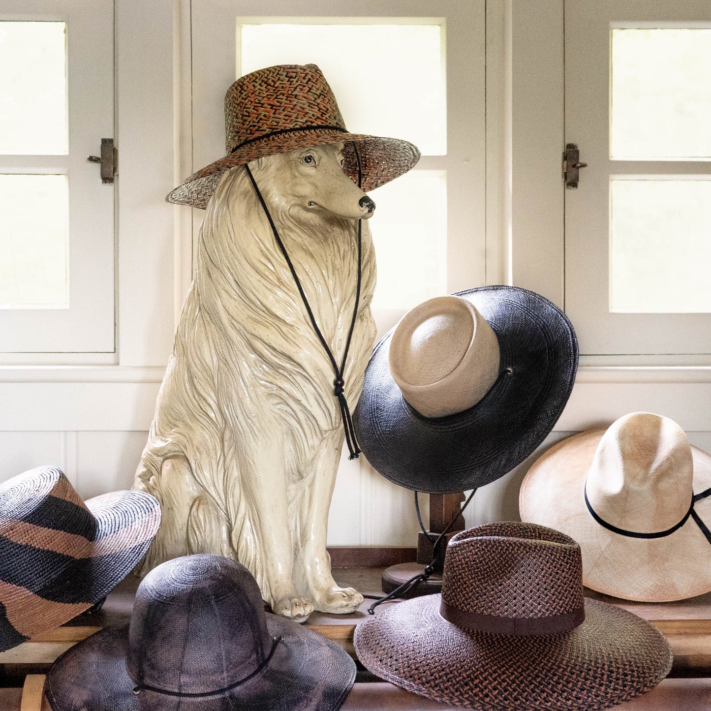 Handwoven Toquilla Straw hat in Muir