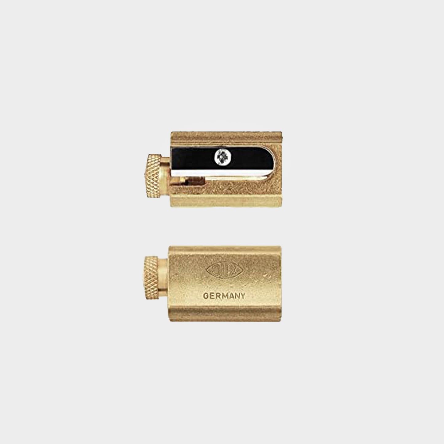 Germany Crafted Brass Adjustable Pencil Sharpener with Case