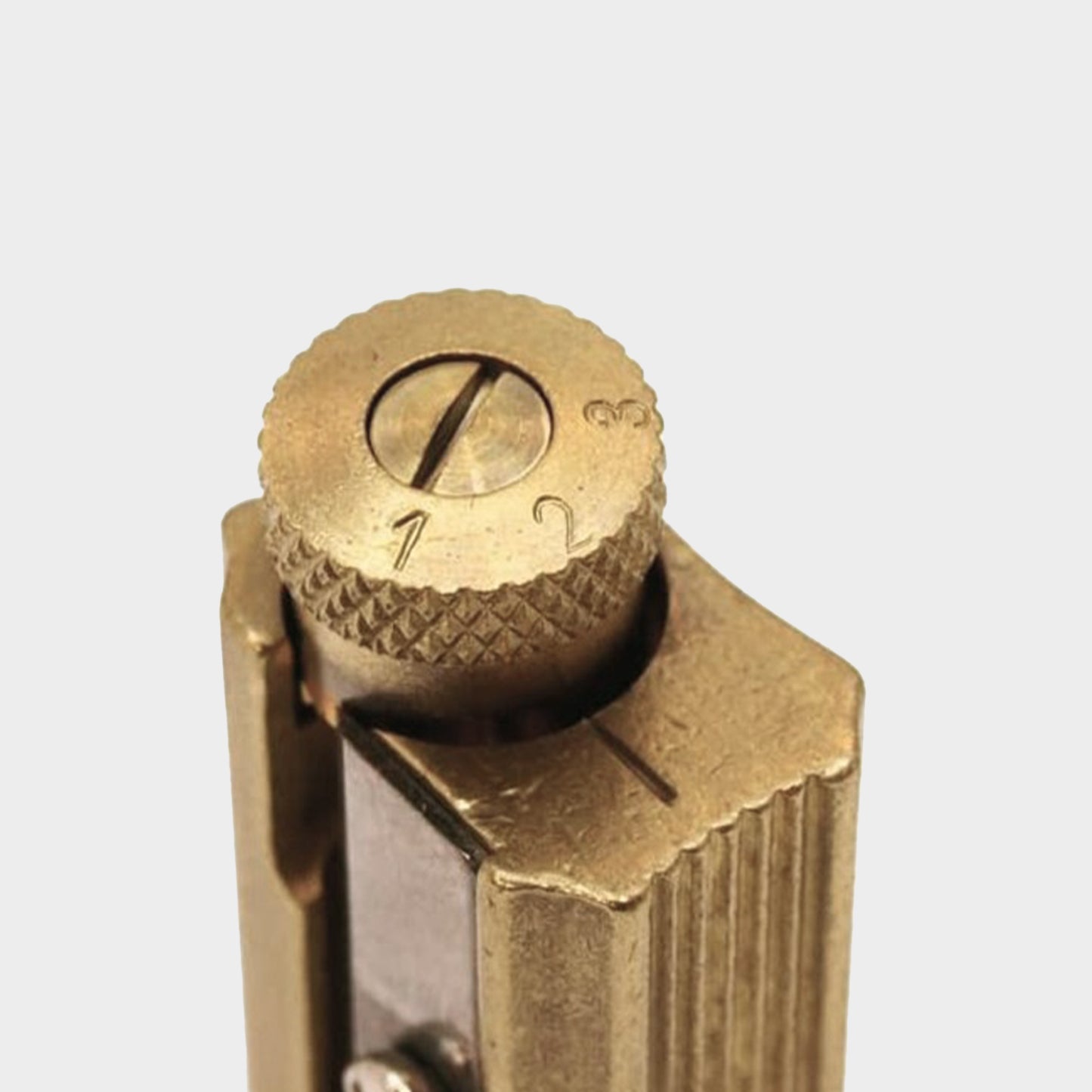Germany Crafted Brass Adjustable Pencil Sharpener with Case