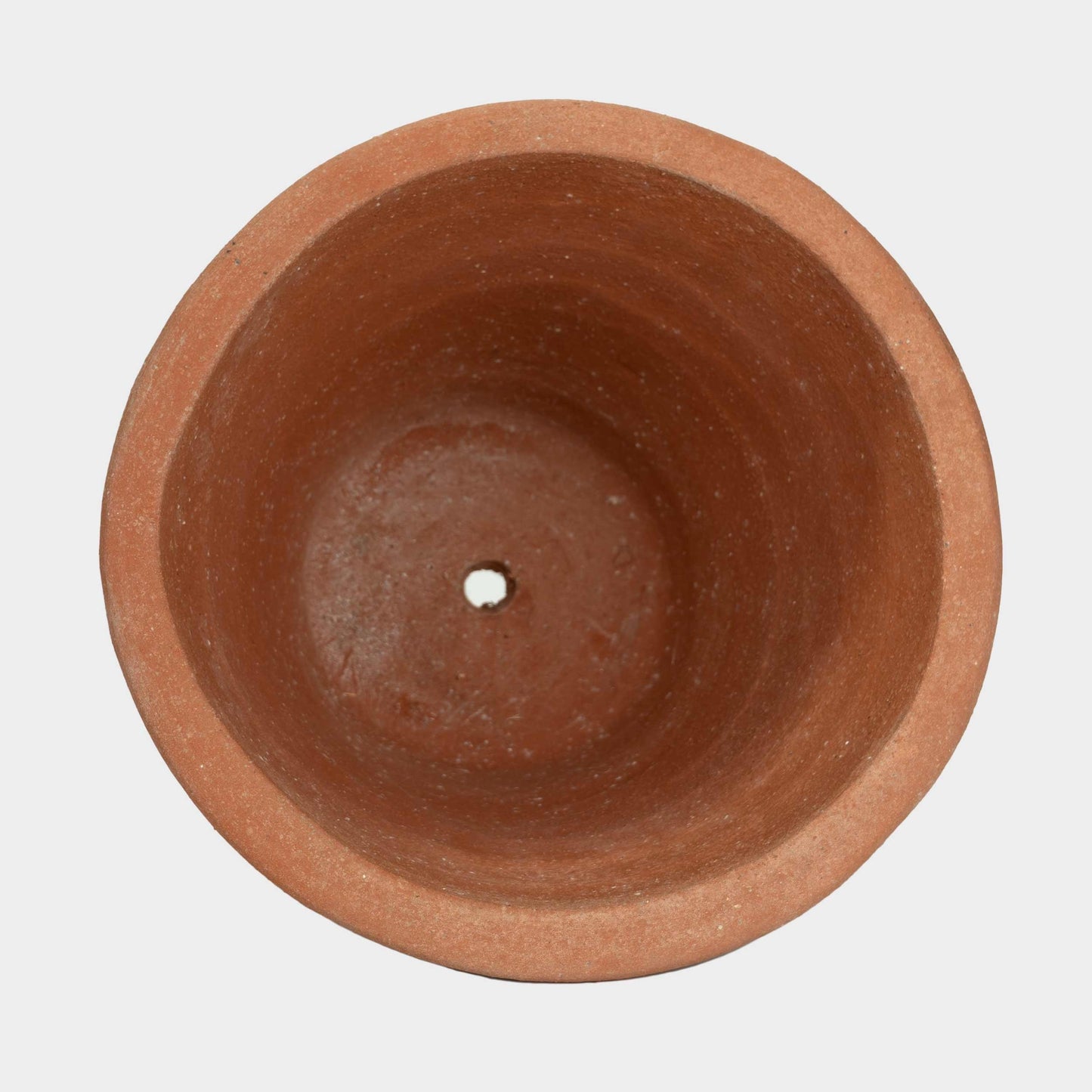 Italian Terra Cotta Pots with Floral Motif
