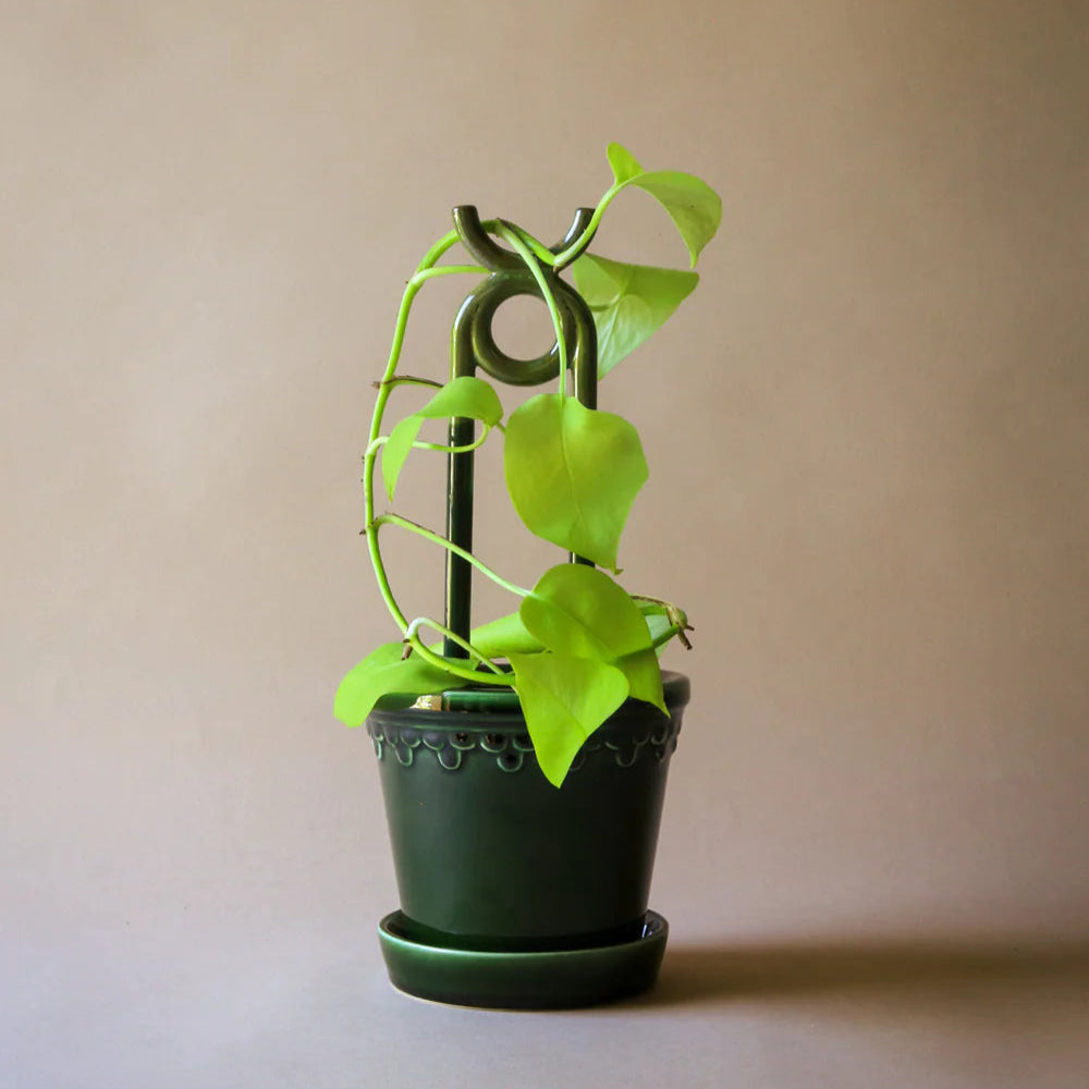 Folk Ceramic Plant Support