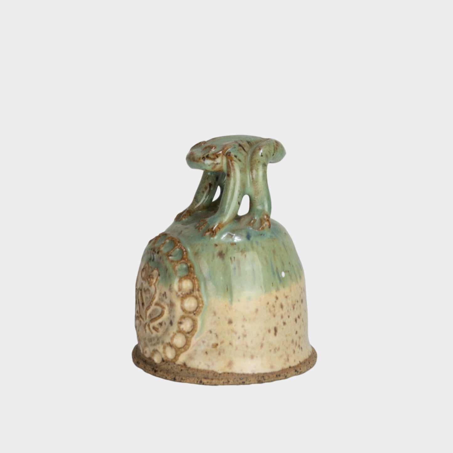 Vintage Ceramic Frog Bell