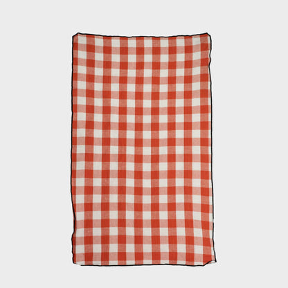 French Linen and Cotton Kitchen Towel in Gingham