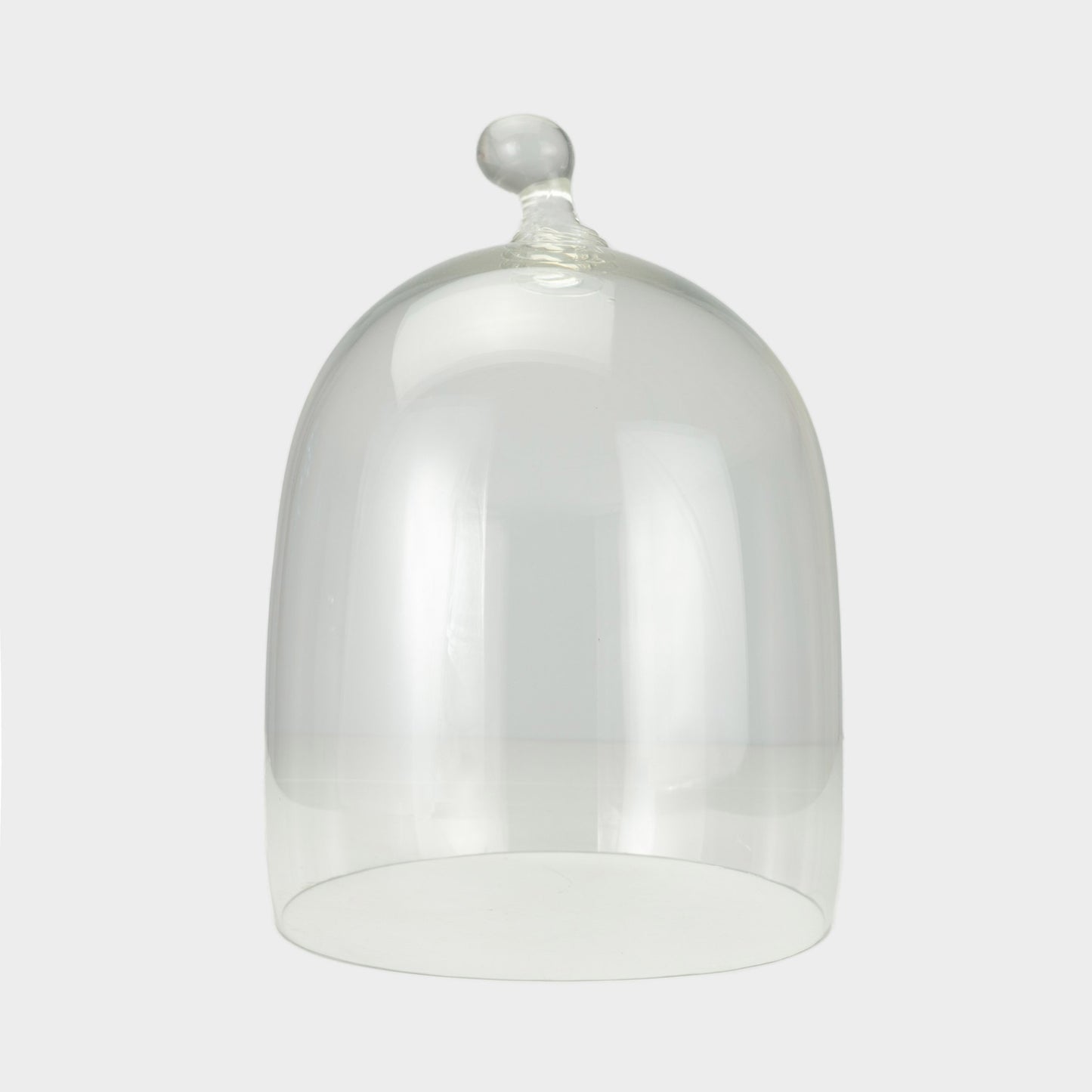 Mouth Blown Glass Cloches in Clear
