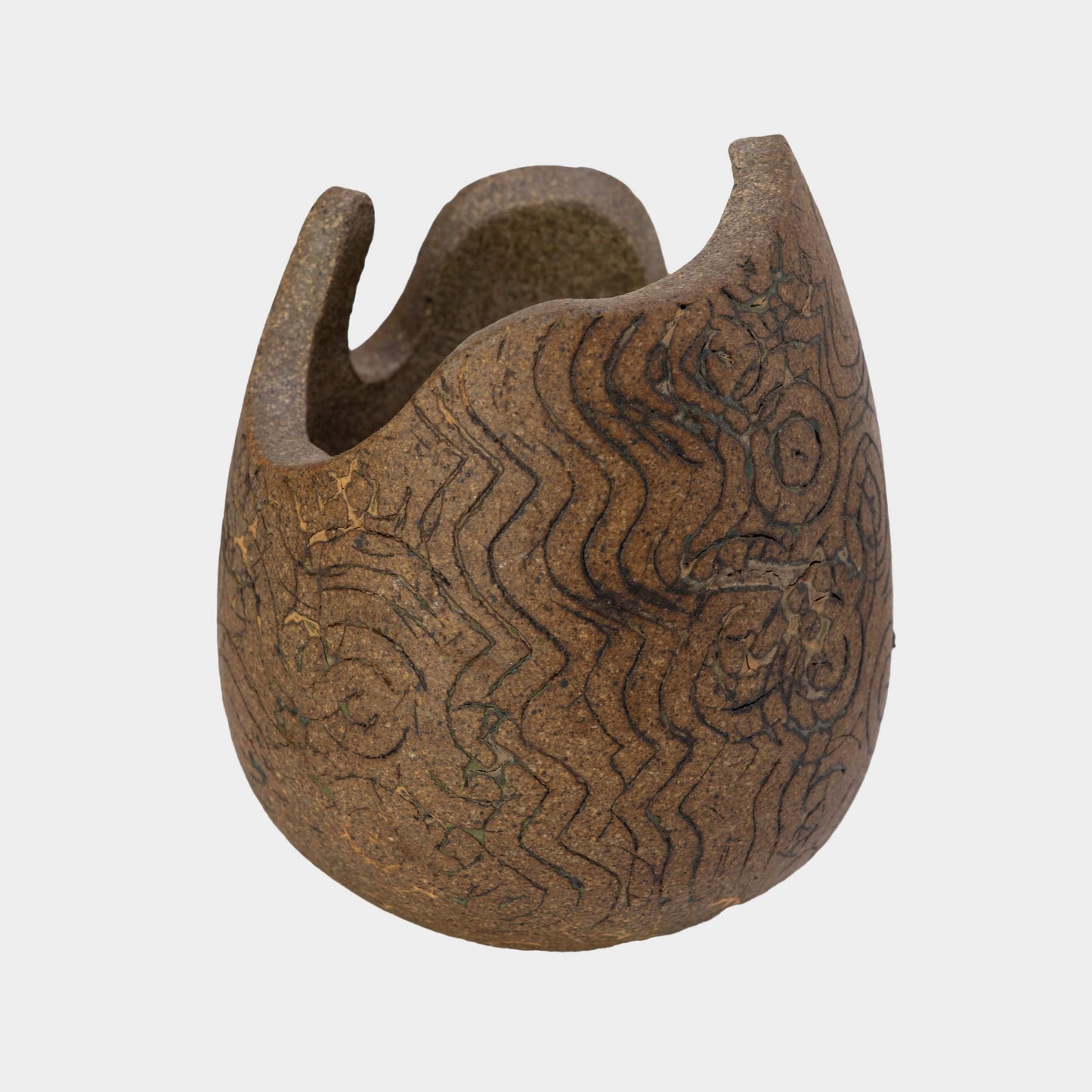 Vintage Ceramic Kettle Bell Shaped Box