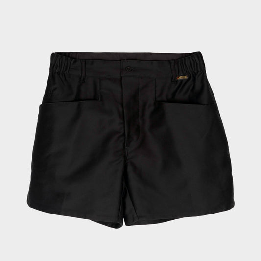 Le Laboureur French Moleskin Work Short in Black