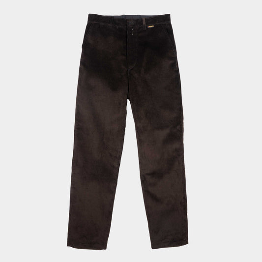 Le Laboureur French Corduroy Work Pant in Walnut