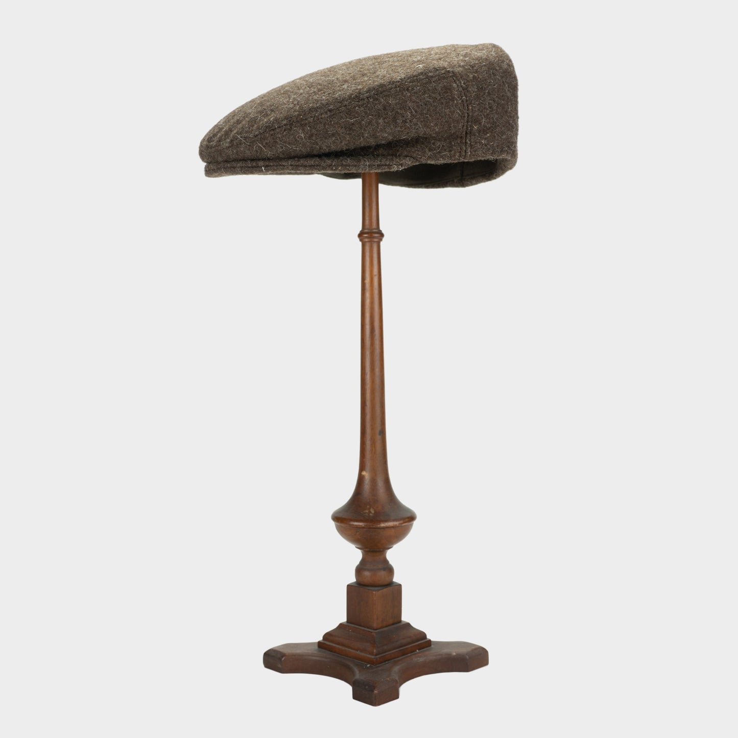 Le Laboureur Flat cap in carded Wool