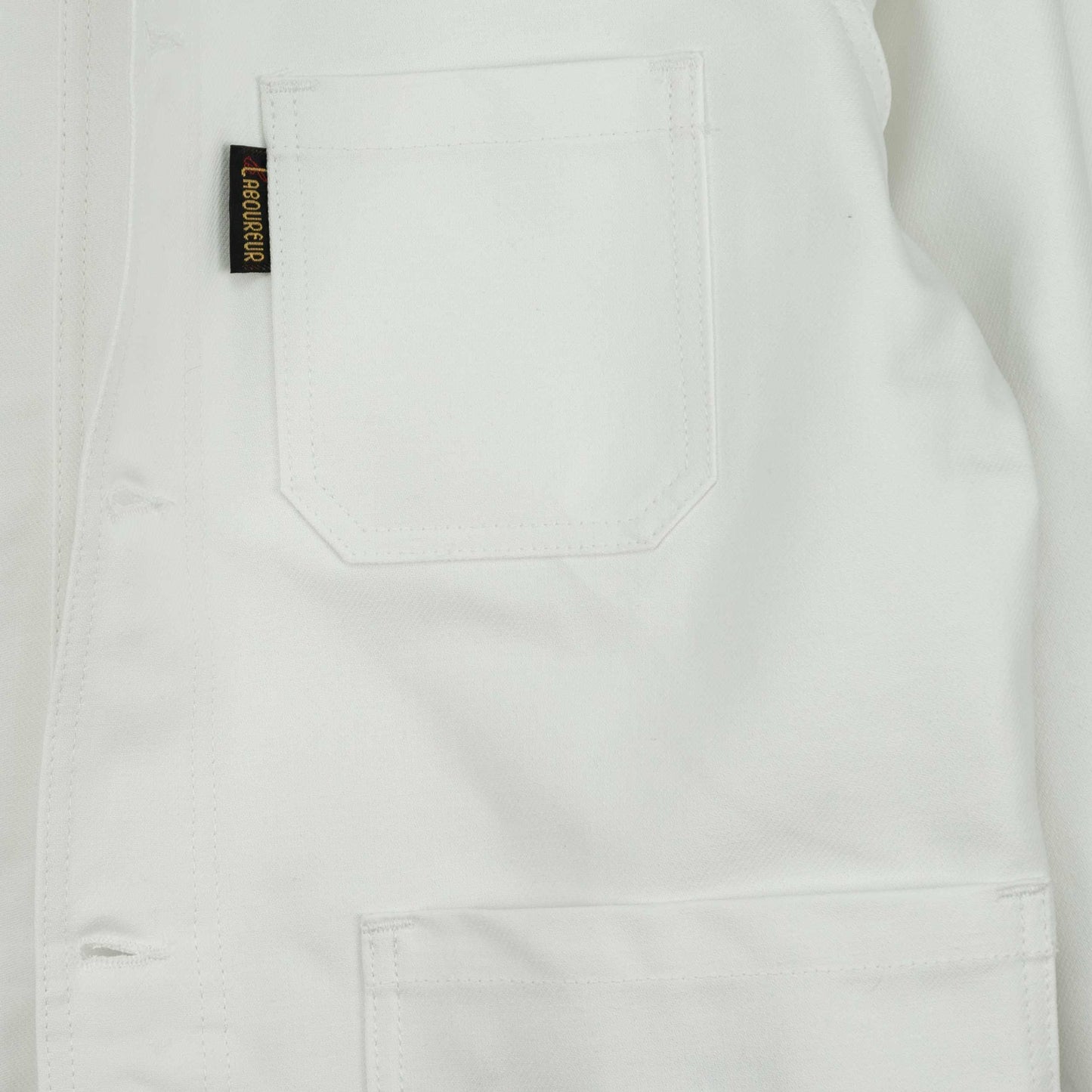 (Sold Out) Le Laboureur for Gardenheir French Denim Work Jacket in White
