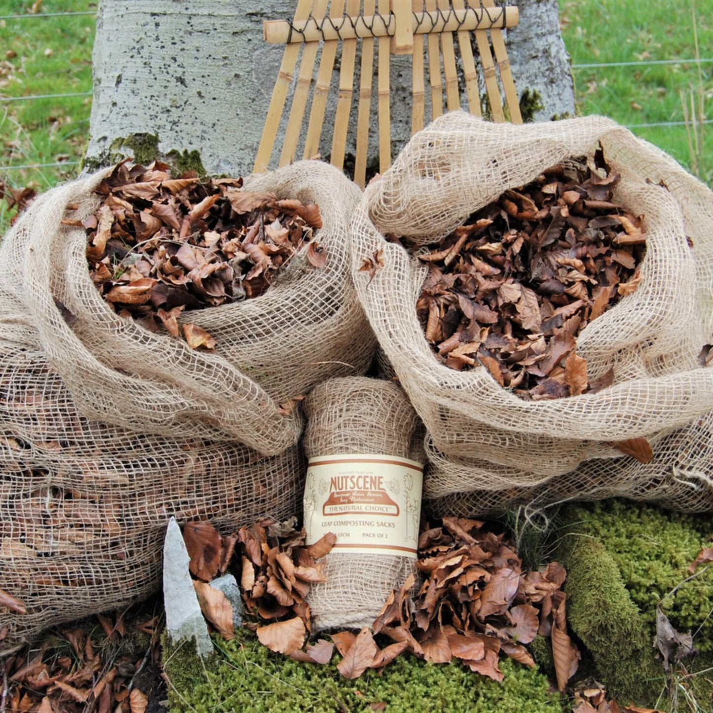 Biodegradable Leaf Composting Sacks (Pack of 2)