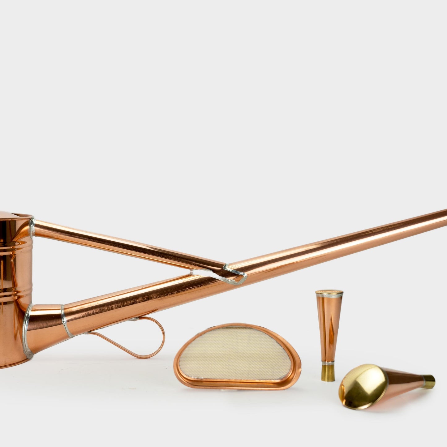 LONG-NECKED COPPER WATERING CAN NO. 6 BY NEGISHI INDUSTRY CO.