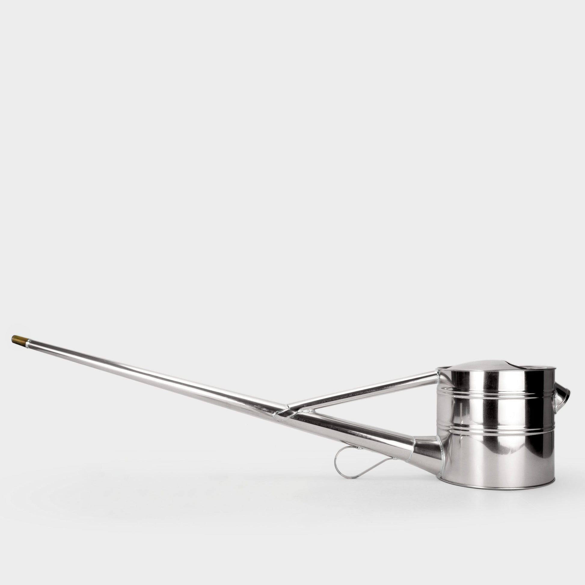 LONG-NECKED STAINLESS STEEL WATERING CAN NO. 6 BY NEGISHI INDUSTRY CO.