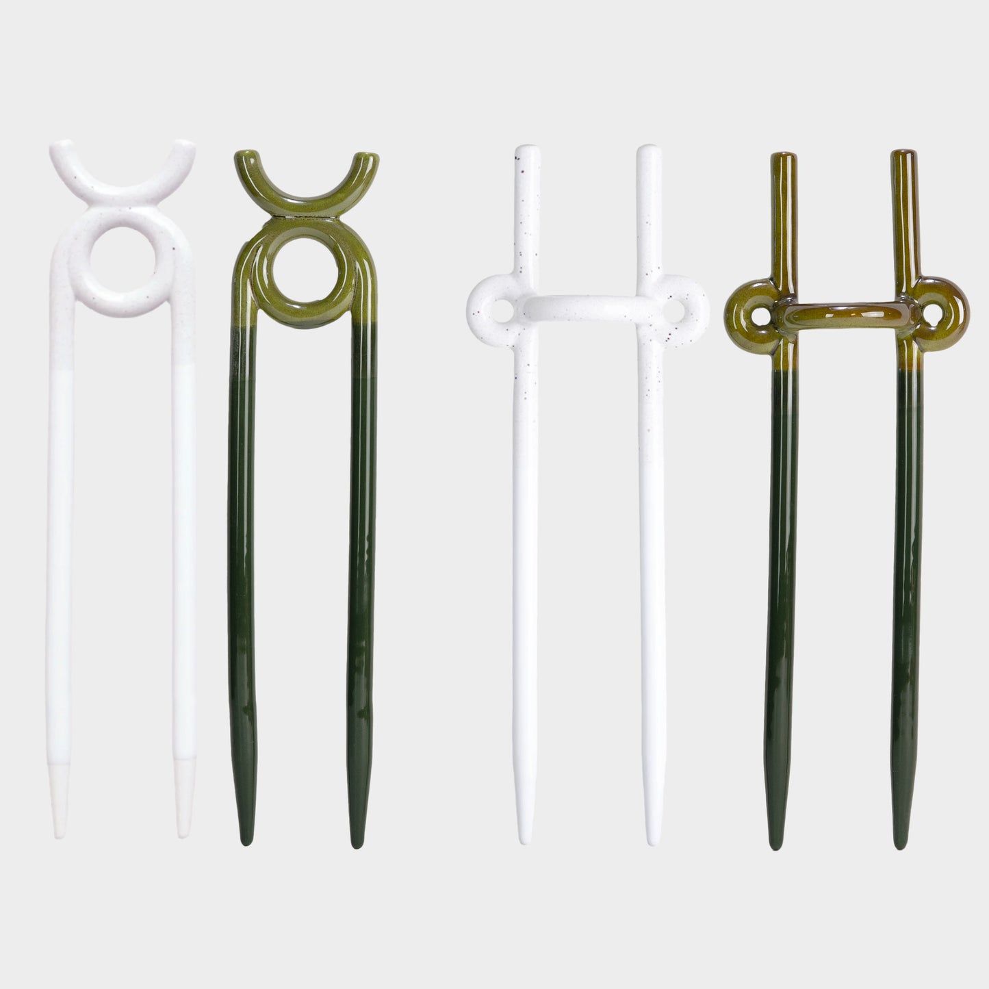Folk Ceramic Plant Support