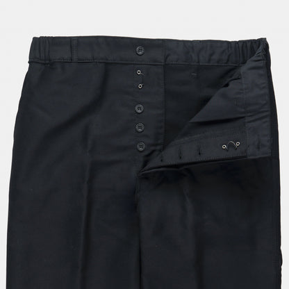 Le Laboureur French Moleskin Work Pant in Black