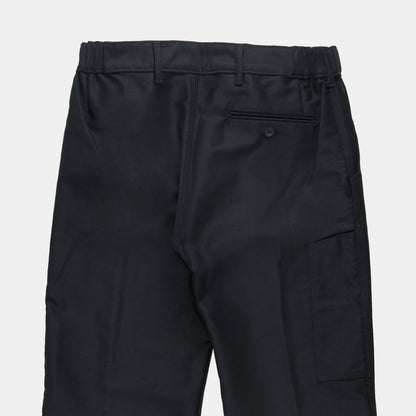 Le Laboureur French Moleskin Work Pant in Black