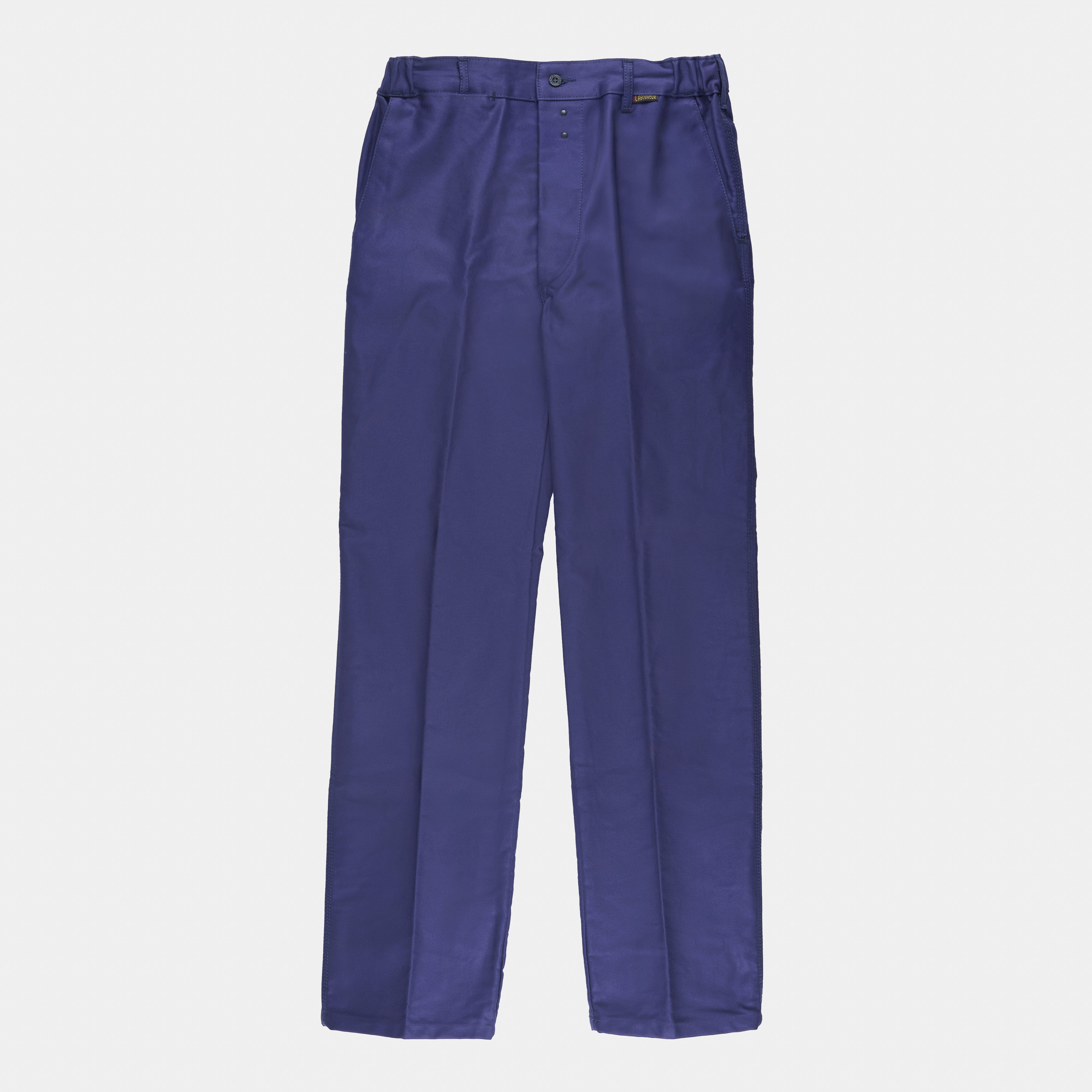 Le Laboureur French Moleskin Work Pant in Navy