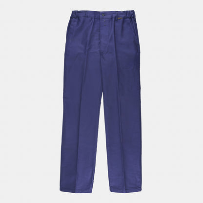 Le Laboureur French Moleskin Work Pant in Navy