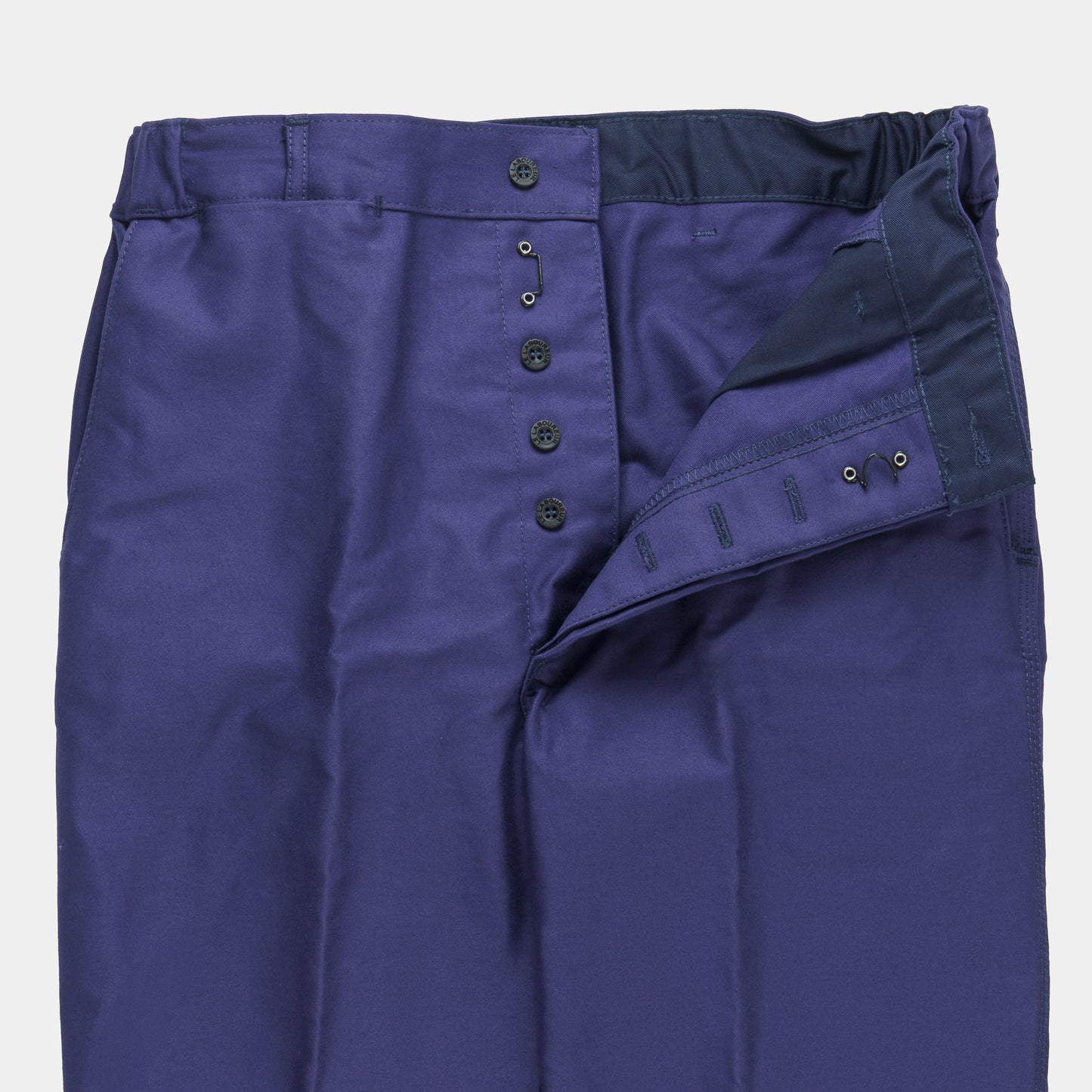 Le Laboureur French Moleskin Work Pant in Navy