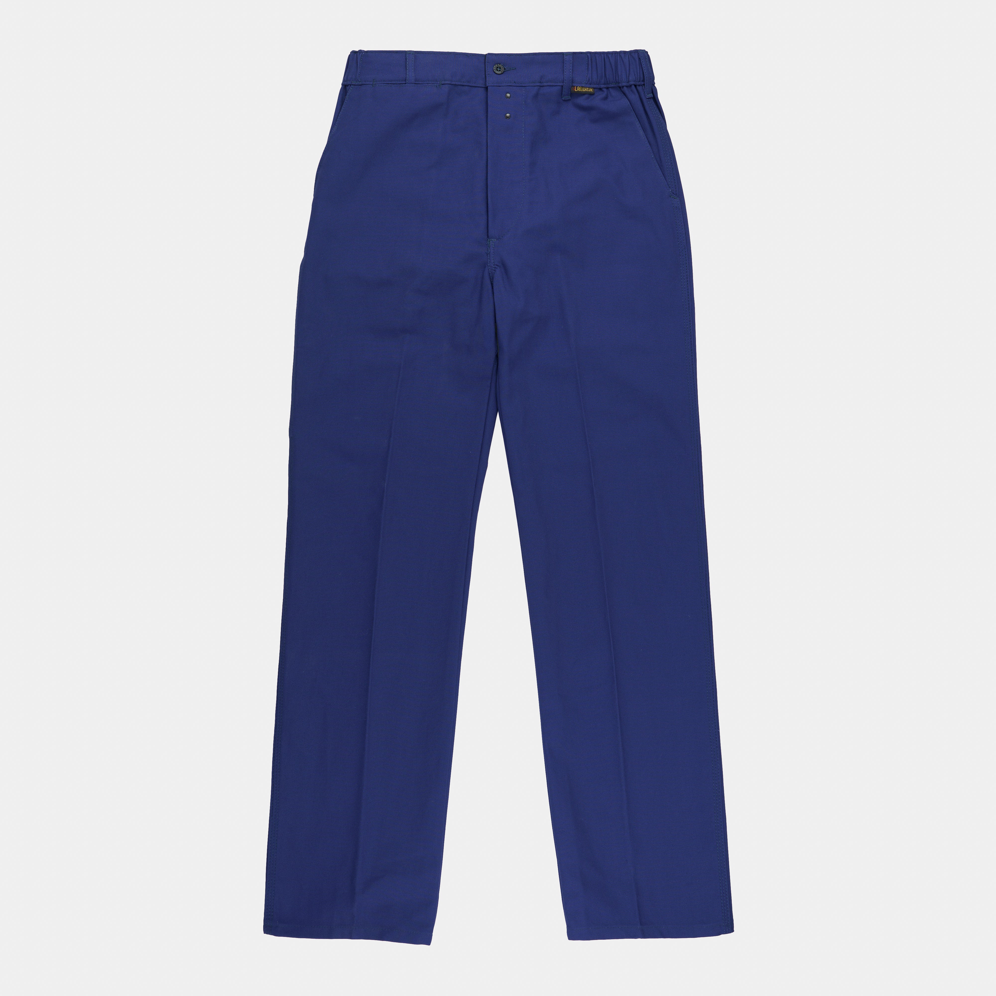 Le Laboureur French Cotton Work Pant in French Blue Gardenheir Le Laboureur French Cotton Work Pant in French Blue Gardenheir