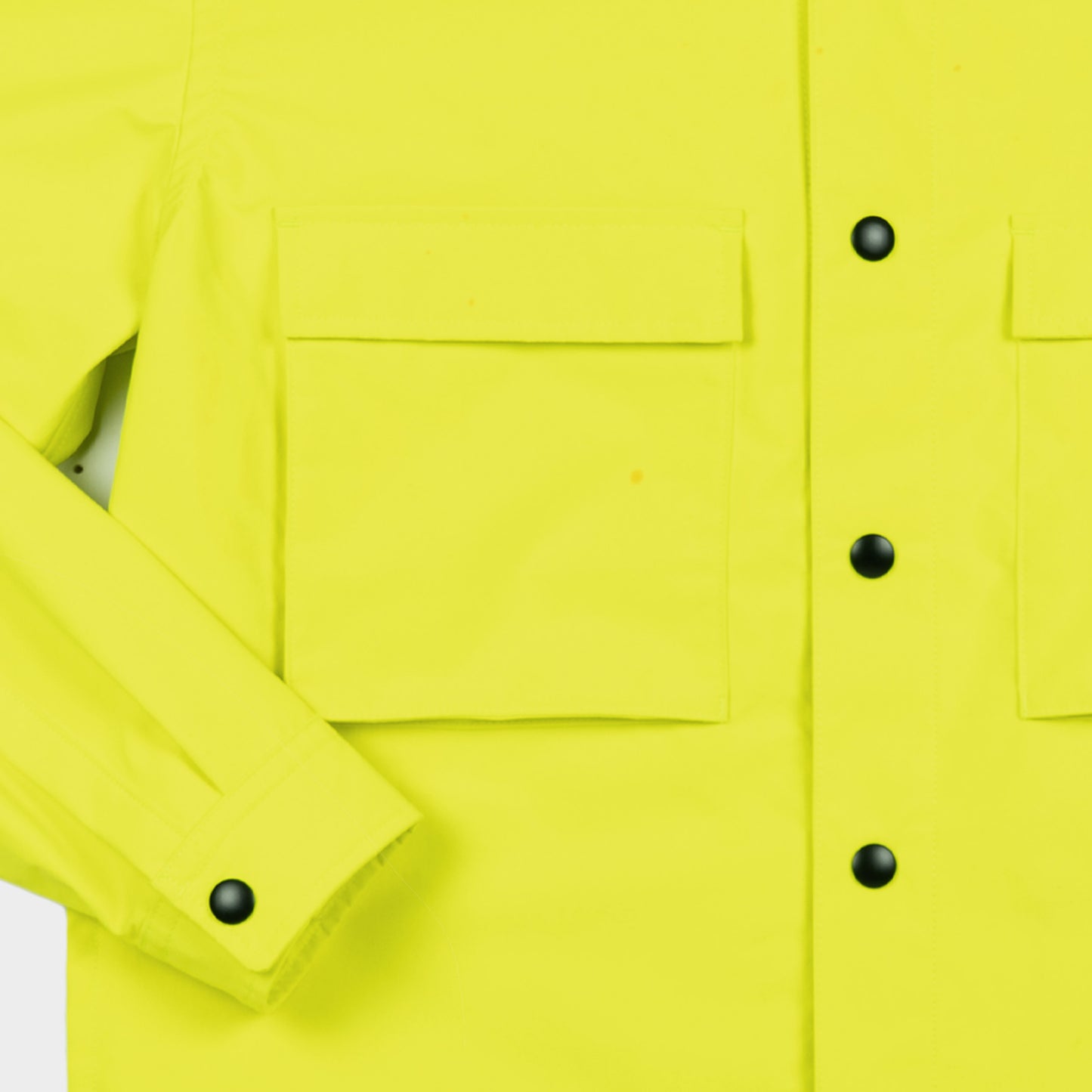 3L Waterproof Work Jacket in Neon Yellow