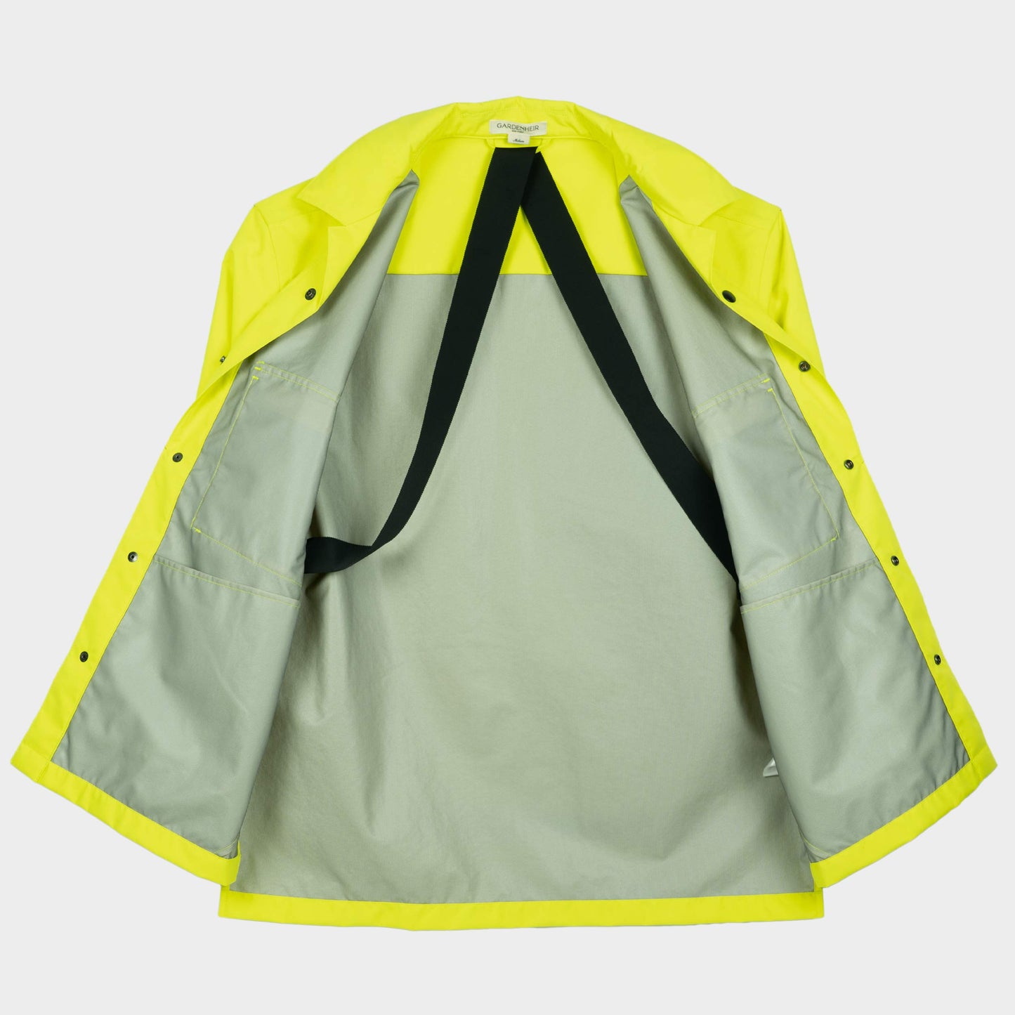 3L Waterproof Work Jacket in Neon Yellow