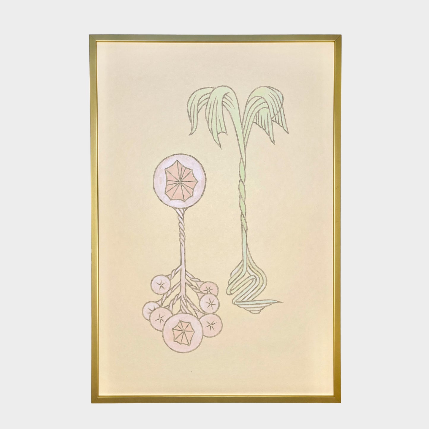 Abstract Botanical Painting #4. New York, 2026
